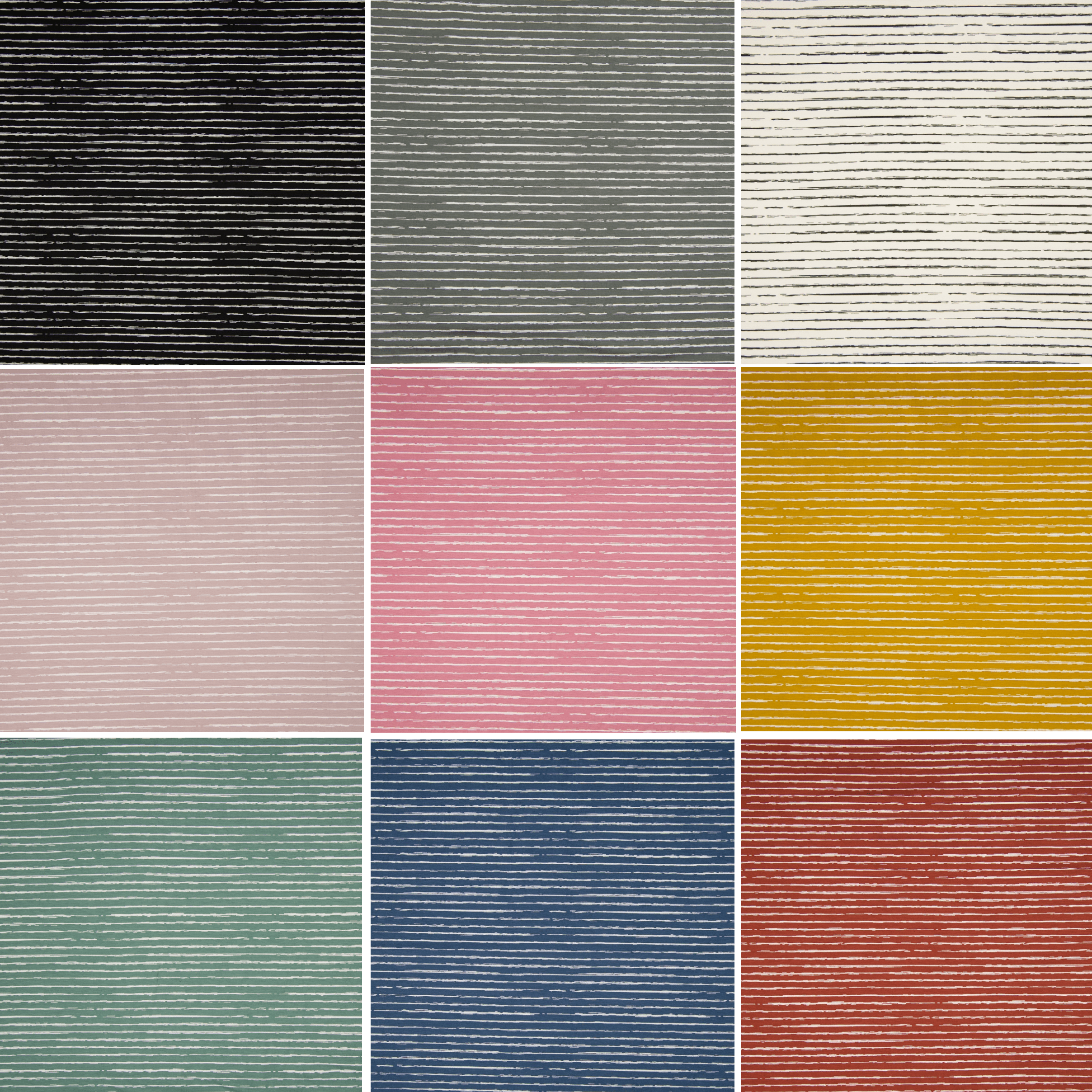 Bolt Pre-Order - Cotton JERSEY - Stripes-Bolt-Jelly Fabrics