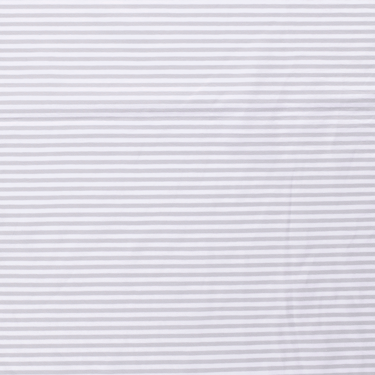 Cotton Jersey - Light Grey and White Stripes-Jersey Fabric-Jelly Fabrics