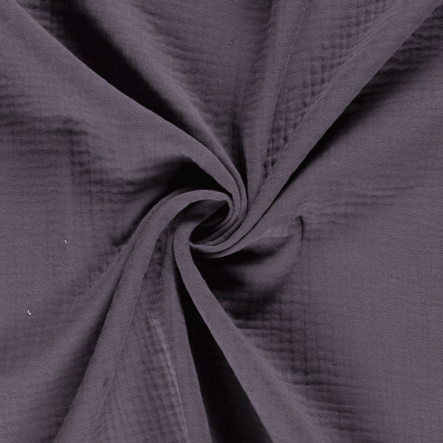 Triple Gauze - Dark Grey-Muslin Fabric-Jelly Fabrics