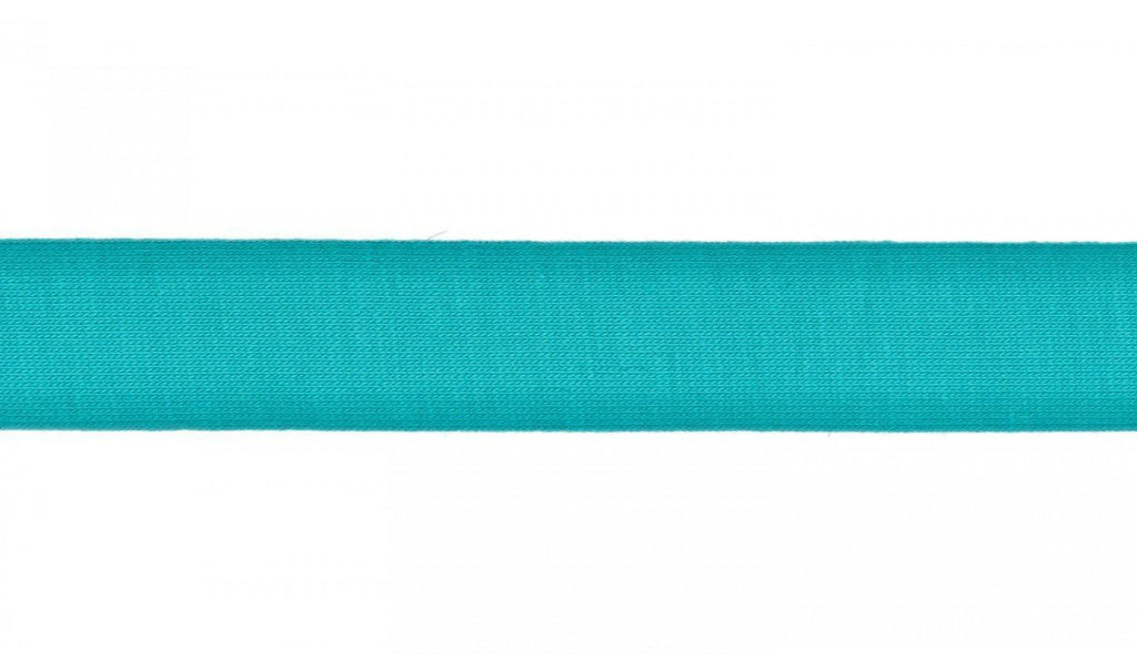Stretch Bias Binding Tape - Turquoise-Bias Binding-Jelly Fabrics