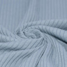 Wide Drop Needle Rib Jersey - Light Jeans-Jersey Fabric-Jelly Fabrics