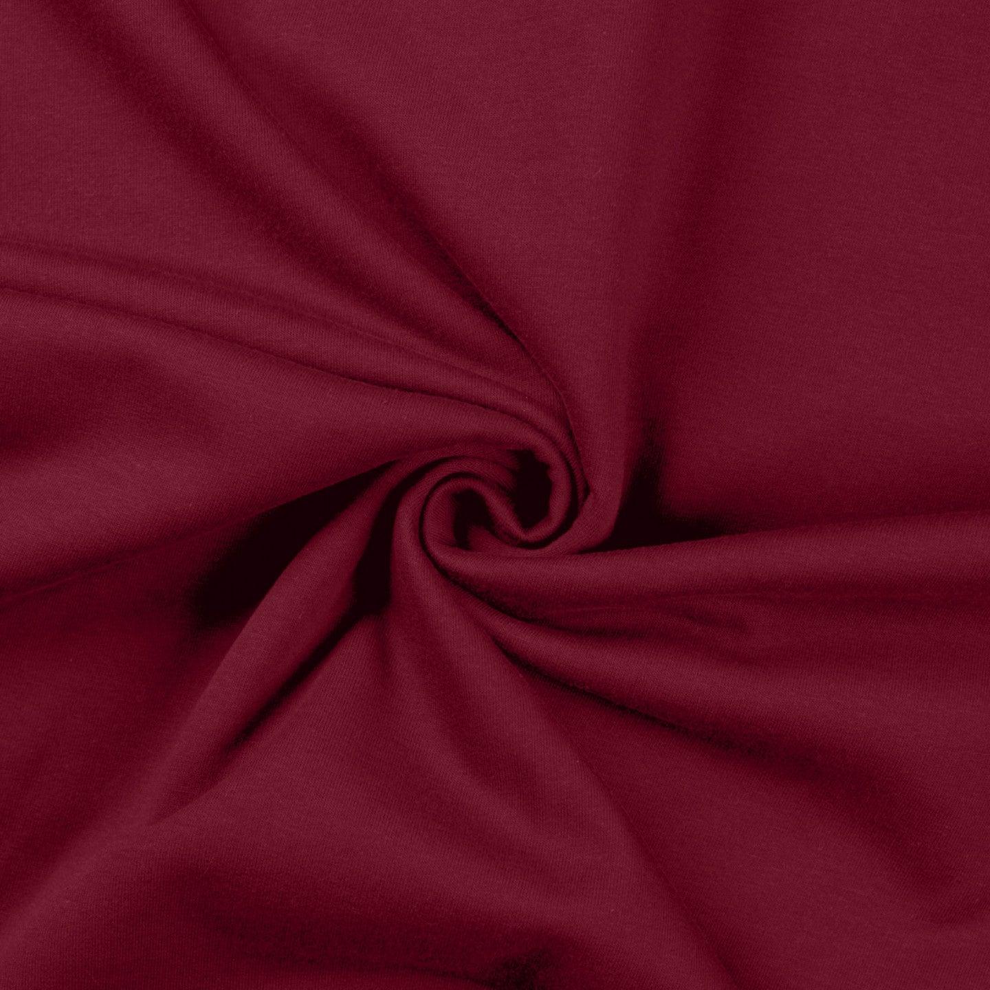 French Terry Loop Back - Wine (NEW)-French Terry-Jelly Fabrics