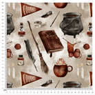 Cotton Jersey - Forever Wizardry Maroon (EXCLUSIVE)-Jersey Fabric-Jelly Fabrics